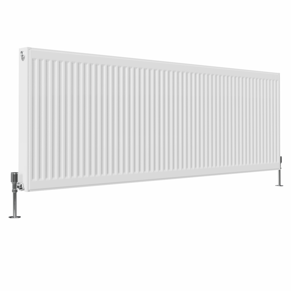 Type 21 H600 x W1800 mm Compact Double Panel Single Convector Radiator - White