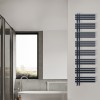 Carisa Terra 1740 x 500mm Anthracite Designer Aluminium Towel Rail