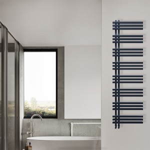 Carisa Terra 1740 x 500mm Anthracite Designer Aluminium Towel Rail