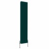 Bern 1800 x 380mm Blue Green Triple Vertical Column Radiator