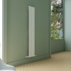 Carisa Plata 1800 x 280mm White Designer Aluminium Radiator