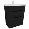 Avon Blue Floor Standing Basin Drawer Vanity Unit - 800mm
