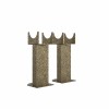Norden Oval Column Radiator Feet - Black Gold