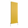 Karlstad 1800 x 682mm Zinc Yellow Double Vertical Flat Panel Designer Radiator
