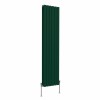 Karlstad 1600 x 410mm Moss Green Double Flat Panel Vertical Designer Radiator