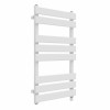 Juva 800 x 450mm White Flat Panel Simple Electric Heated Towel Rail