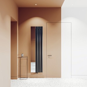 Carisa Entree 1800 x 470mm Anthracite Designer Aluminium Radiator