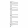 Koli 1200 x 450mm White Thermostatic Touch Control Wifi Electric Heated Towel Rail