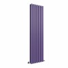 Lulea 1800 x 480mm Elegant Purple Double Vertical Flat Panel Designer Radiator