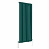 Karlstad 1600 x 682mm Blue Green Single Flat Panel Vertical Designer Radiator