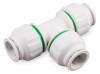 Twistloc 15mm Equal Tee Union White