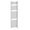 Fjord 1800 x 500mm Curved Chrome Thermostatic Electric Heated Towel Rail