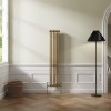 Bern 1500 x 290mm Metallic Gold Double Vertical Column Radiator