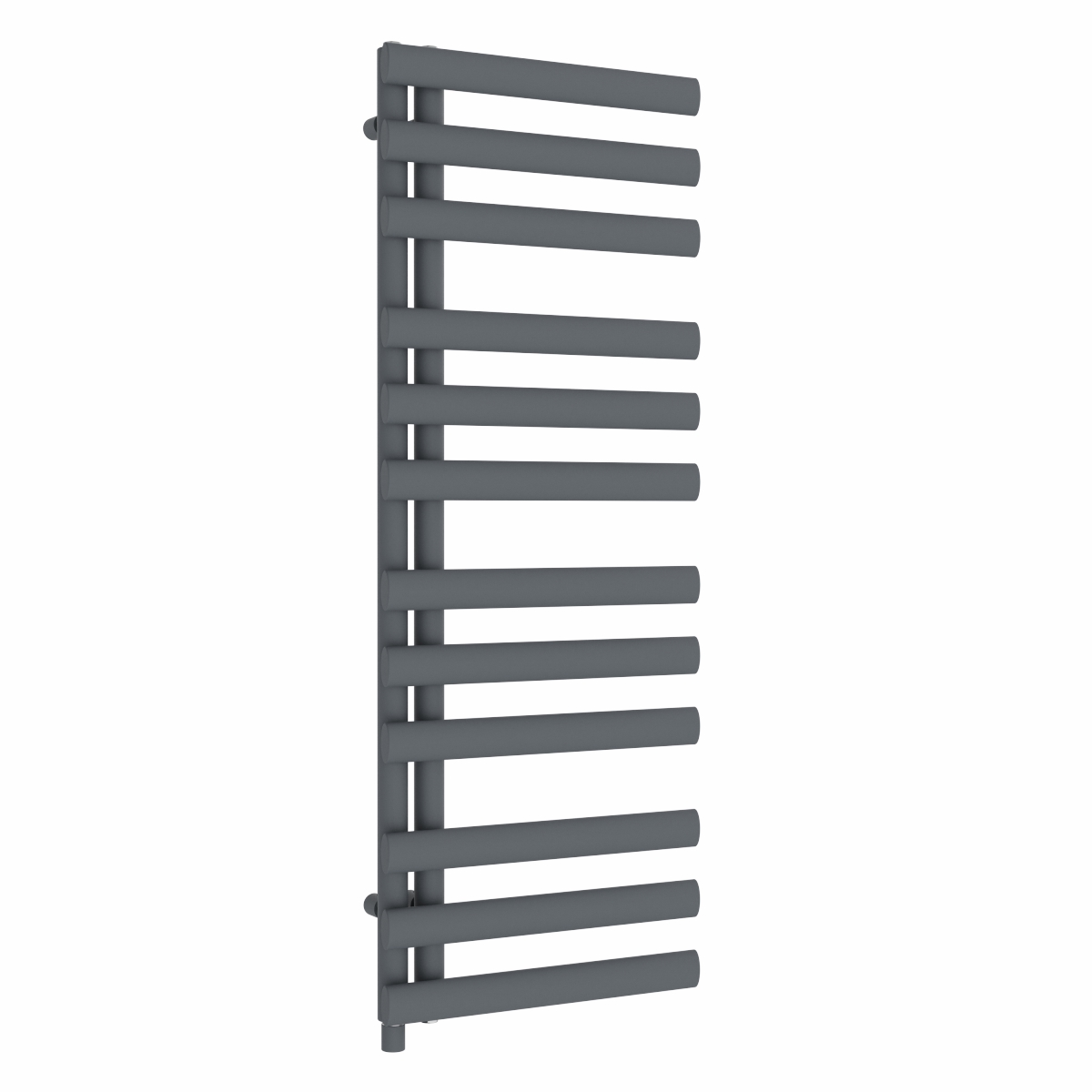Kongsberg 1200 x 450mm Anthracite Simple Electric Towel Rail
