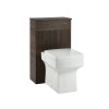 Imperio Torino - 500mm Back To Wall Toilet Unit - Dark Oak