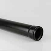 Soil Push Fit 110mm Single Socket Pipe 3 Metre