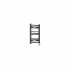 Bergen 600 x 400mm Straight Anthracite Thermostatic Touch Control Wifi Electric Heated Towel Rail