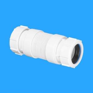 McAlpine MINIFLEX-1 - Flexible Connector White 32 X 125-175mm