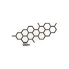 Terma Hex Designer Radiator 502x1126mm Sparkling Grey