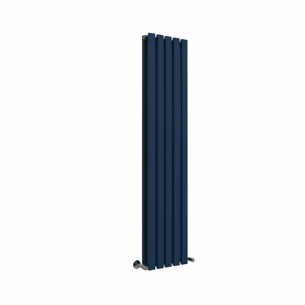 Lulea 1600 x 340mm Sapphire Blue Double Vertical Flat Panel Designer Radiator