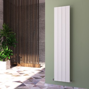 Carisa Monza 1800 x 375mm White Designer Aluminium Radiator