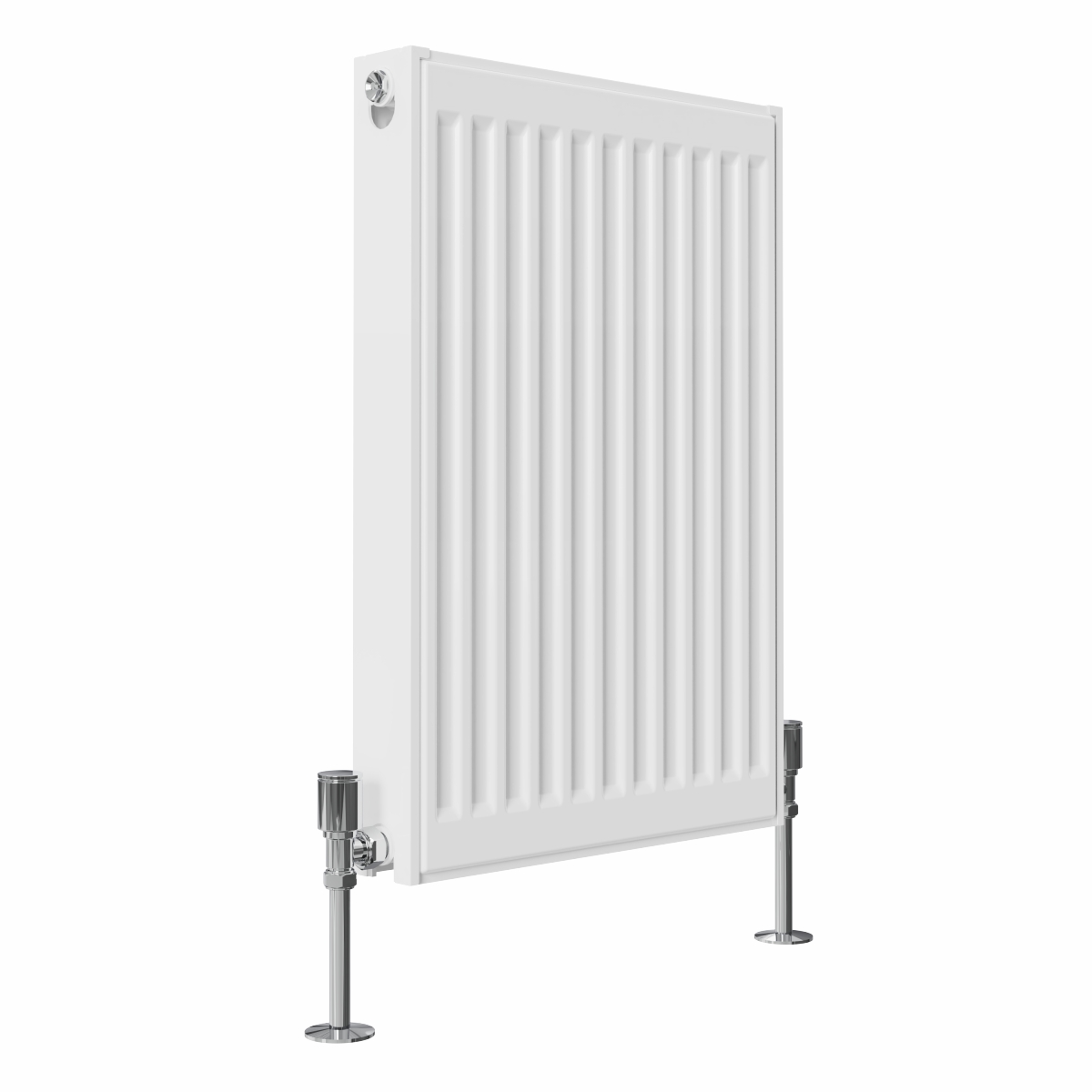 Type 21 H600 x W400 mm Compact Double Panel Single Convector Radiator - White