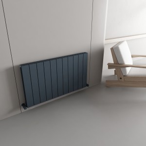 Carisa Nemo Double 600 x 1040mm Anthracite Designer Aluminium Radiator
