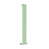 Lulea 1600 x 200mm Pastel Green Single Flat Panel Vertical Designer Radiator