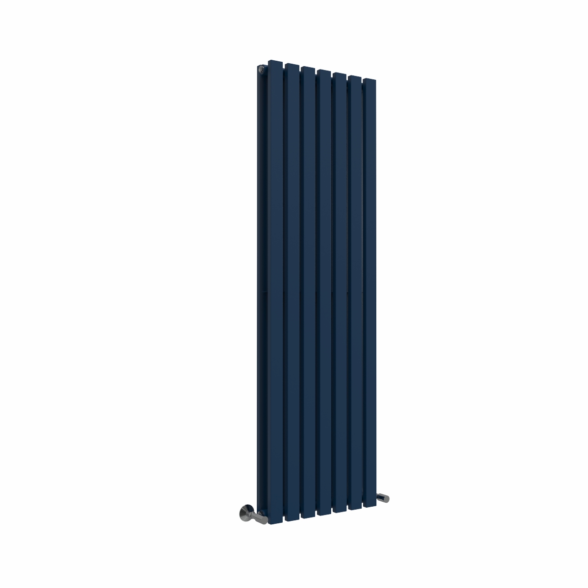 Lulea 1600 x 480mm Sapphire Blue Double Vertical Flat Panel Designer Radiator