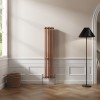 Bern 1500 x 290mm Metallic Bronze Triple Vertical Column Radiator