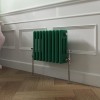 Bern 300 x 425mm Moss Green Triple Horizontal Column Radiator