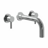 Dalaman Wall Mounted Basin Mixer Tap Chrome