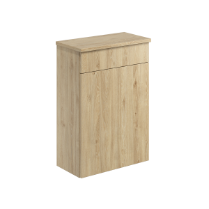 Rydal 500mm Back to Wall WC Unit - Davos Oak