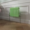 Bern 300 x 425mm Pastel Green Double Horizontal Column Radiator