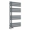 Koli 1200 x 600mm Dual Fuel Anthracite Simple Electric Heated Towel Rail