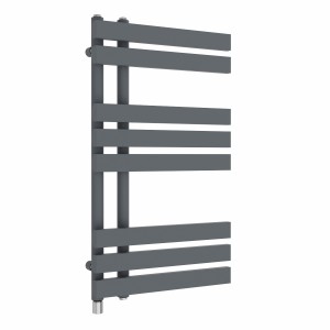 Koli 800 x 450mm Anthracite Simple Electric Towel Rail