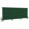 Classic  745 x 1832mm Farrow & Ball Duck Green Triple Column Cast Iron Radiator - 29 Sections