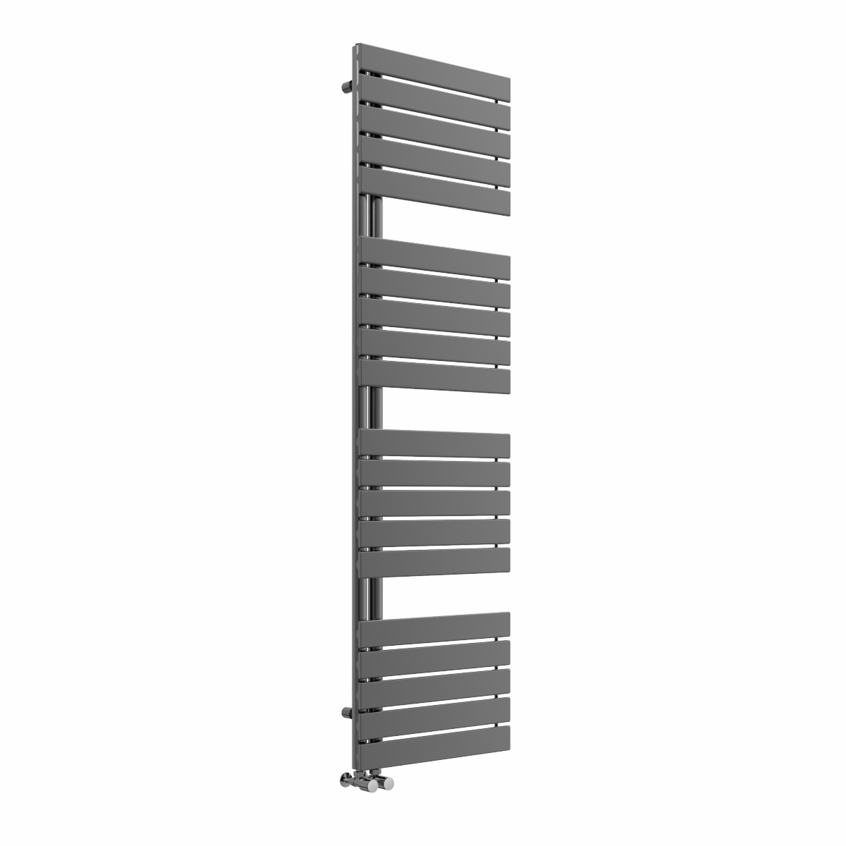 Kristiansund 1800 x 500mm Designer Towel Rail - Gunmetal