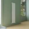 Carisa Plata 1800 x 420mm White Designer Aluminium Radiator