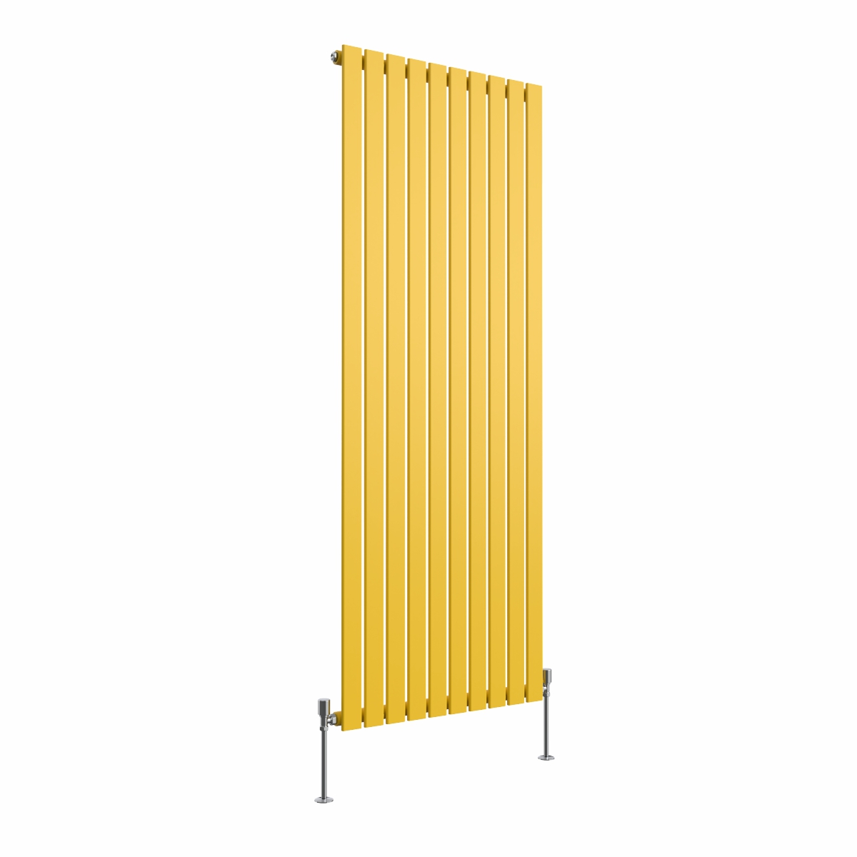 Karlstad 1800 x 682mm Zinc Yellow Single Vertical Flat Panel Designer Radiator