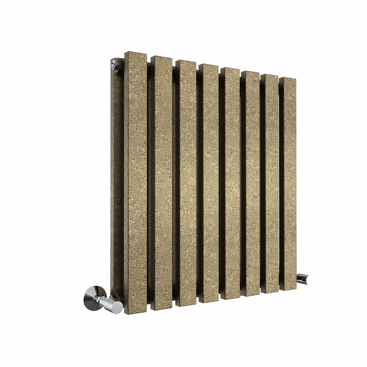 Lulea Black Gold Horizontal Column Coloured Radiator - Choice of Size