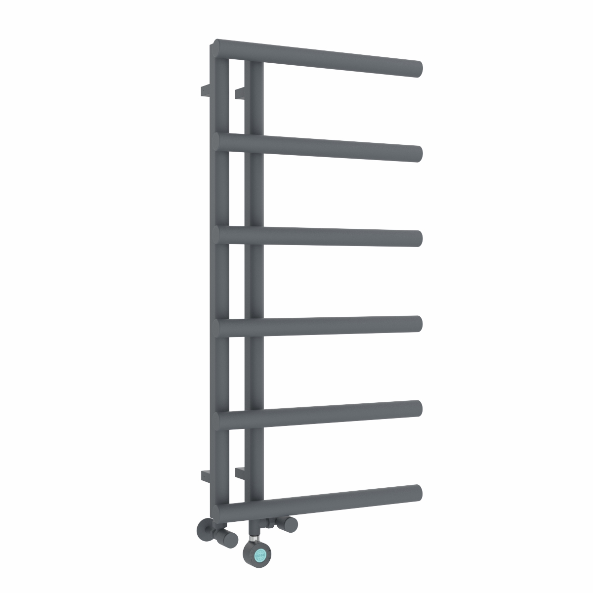 Alesund 988 x 500mm Dual Fuel Anthracite Thermostatic Touch Control Wifi Electric Heated Towel Rail