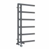 Alesund 988 x 500mm Dual Fuel Anthracite Thermostatic Touch Control Wifi Electric Heated Towel Rail