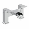 Edessa Modern Waterfall Bath Filler Mixer Tap - Chrome