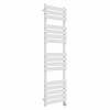 Juva 1600 x 450mm White Flat Panel Thermostatic Touch Control Electric Heated Towel Rail