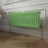Bern 300 x 830mm Pastel Green Double Horizontal Column Radiator