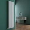 Carisa Tallis 1800 x 470mm White Designer Aluminium Radiator
