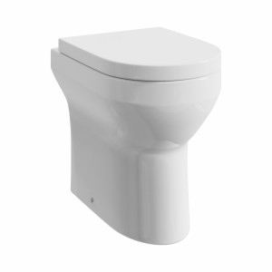 Calgary Back to Wall Toilet Pan with Soft Close Seat
