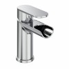 Tolmer Modern Waterfall Mono Basin Mixer Tap - Chrome