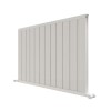 Carisa Elite 600 x 895mm Traffic/Glossy White Designer Aluminium Radiator